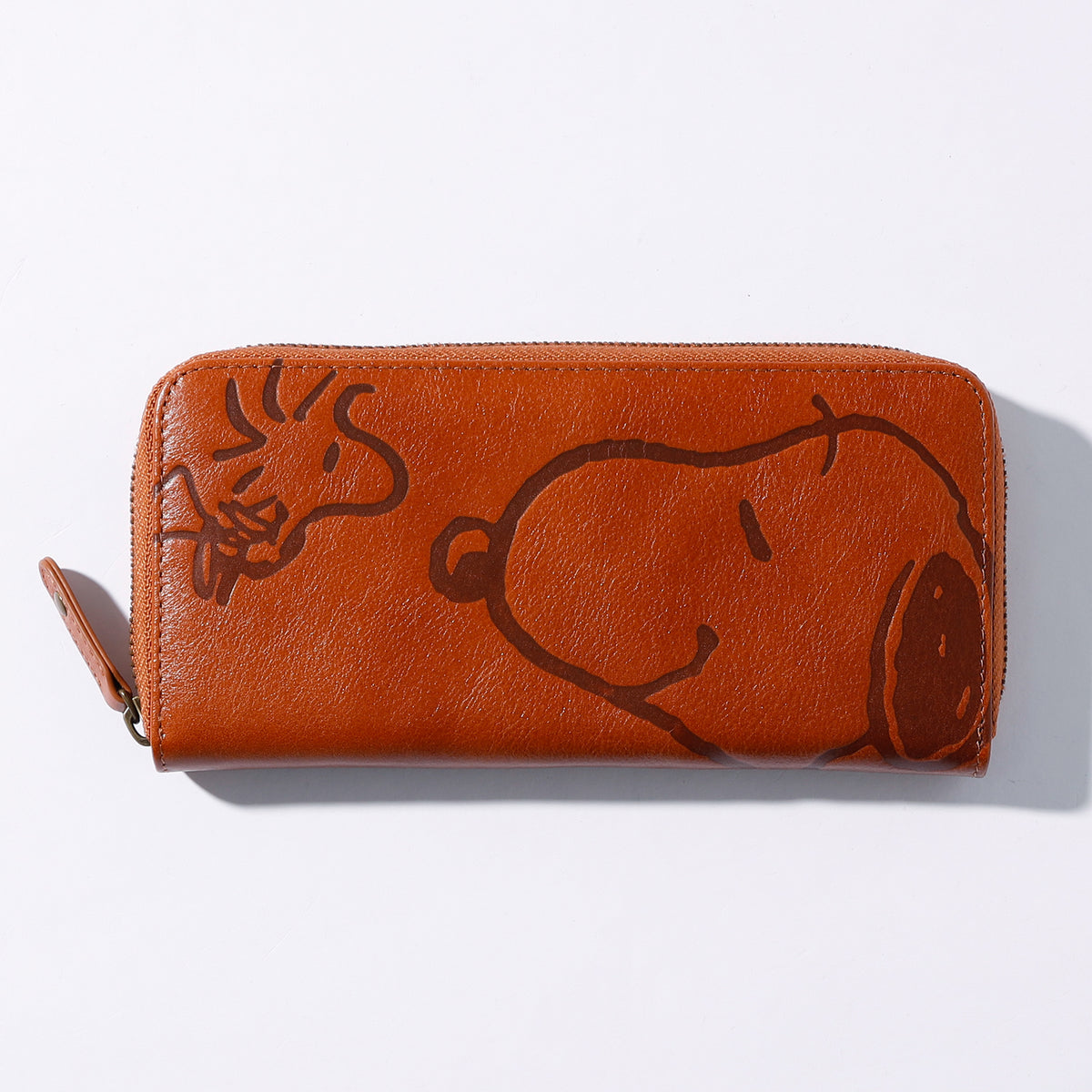 ブラウンレザー ハンドバッグと財布セット　スヌーピー 財布 | ウォレット – SNOOPY LEATHER COLLECTION | スヌーピー